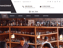 Tablet Screenshot of maxxcontrol.net